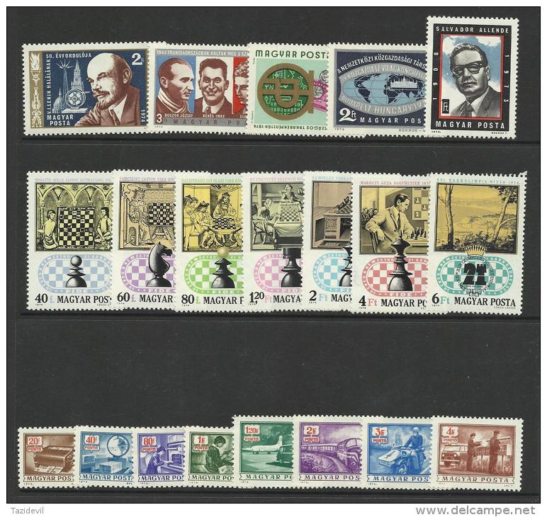 HUNGARY - Nice MNH ** Collection Of Sets And Singles. Will Be Removed From Sheets To Save On Shipping Costs - Collections