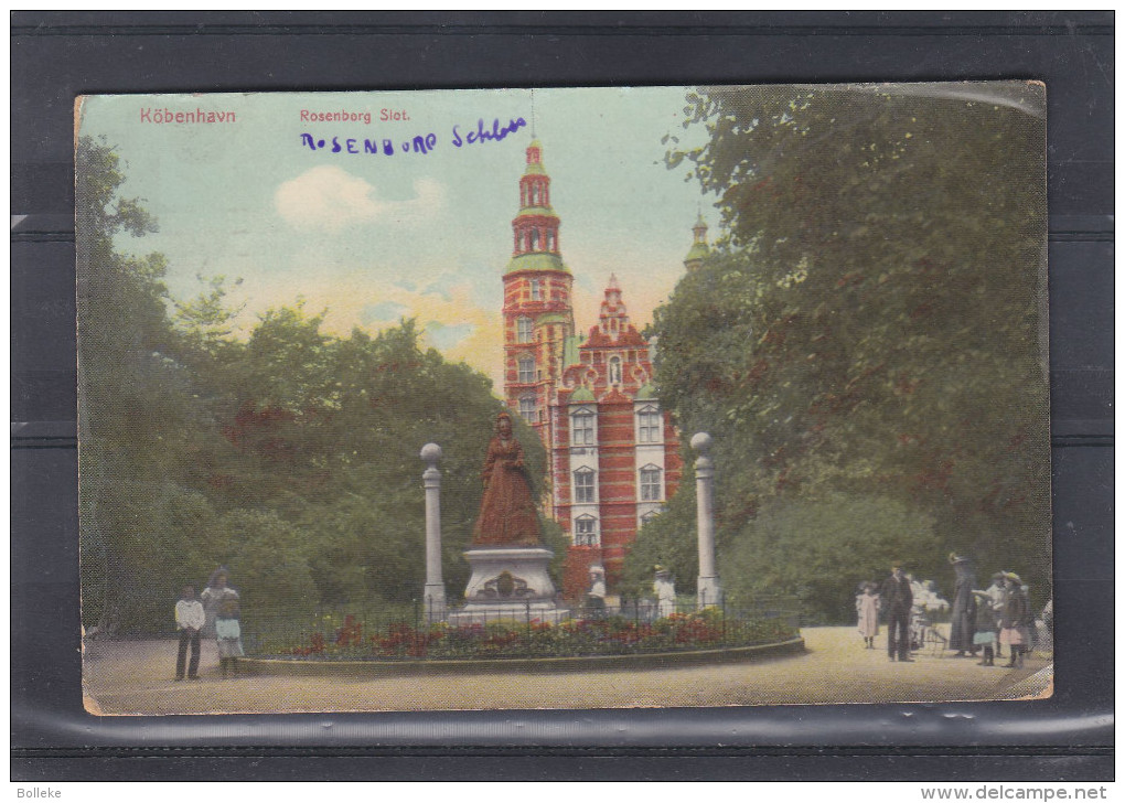 Danemark - Carte Postale De 1910 - Imprimé - Oblitération Kjobenhavn - Expédié Vers La Belgique - Laeken - Brieven En Documenten