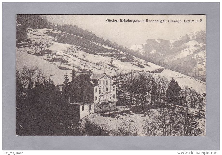 AR Urnäsch 1912.VI.25. Herisau  Zürcher Erholungsheim Foto A.G. ZH - Herisau