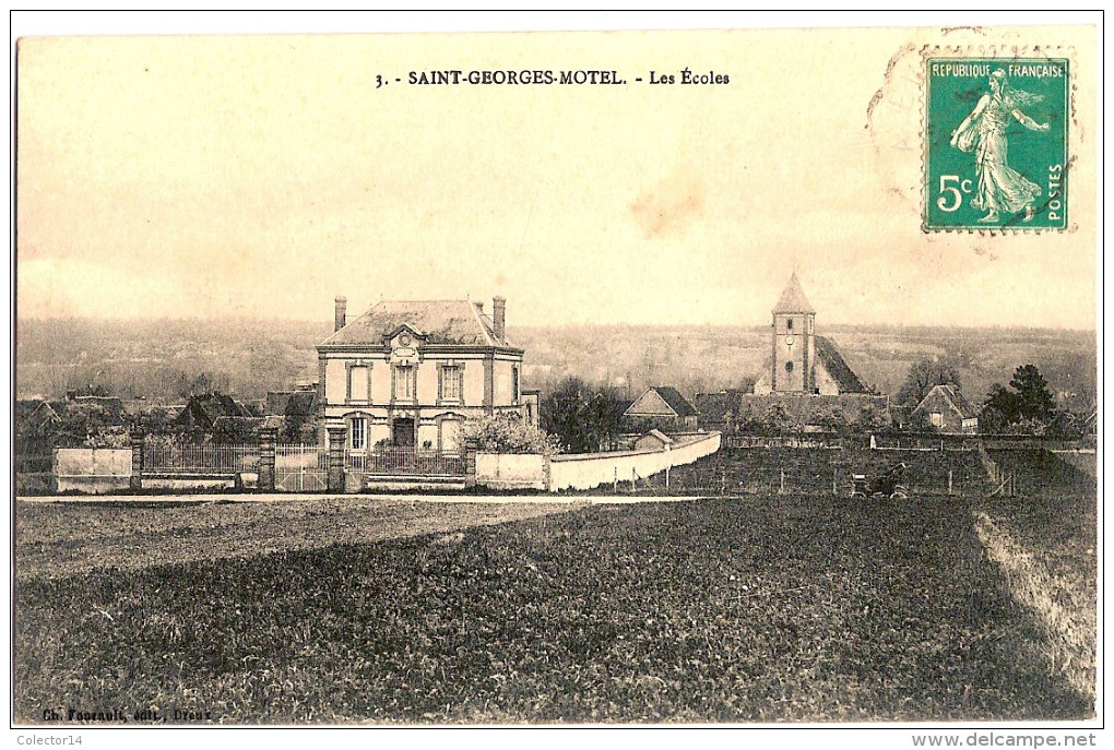 27 SAINT GEORGES MOTEL LES ECOLES 1913 - Saint-Georges-Motel