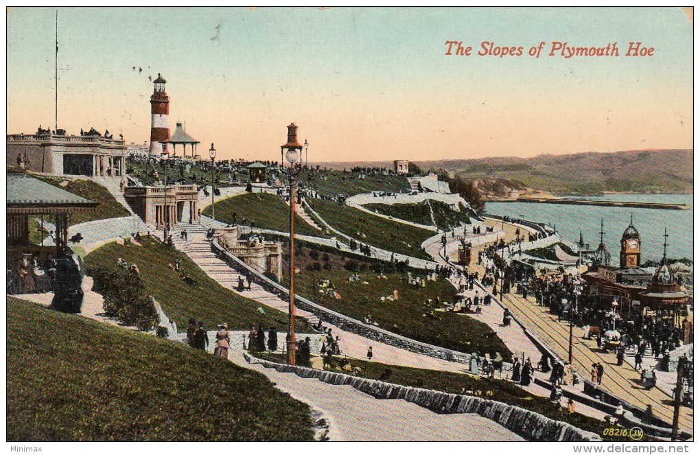 The Slopes Of Plymouth Hoe - 1914 - Plymouth