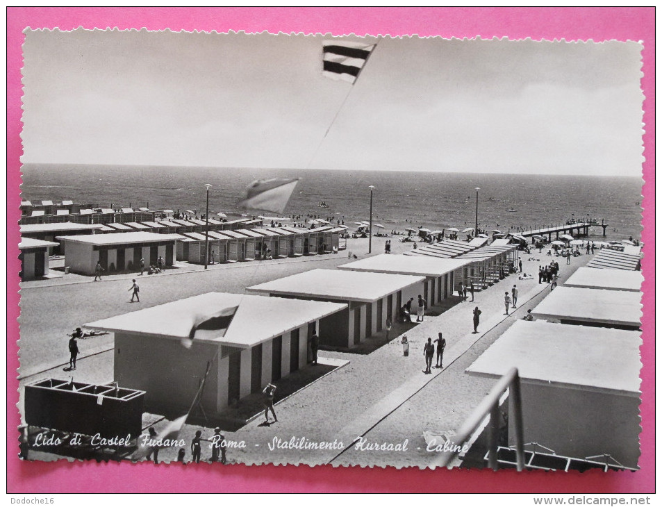 ROMA - LIDO DI CASTEL FUSANO - Stabilimento Kursaal - Cabine - Stades & Structures Sportives