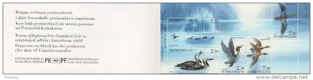 Finlande - Carnet Oiseaux De 1993 N** - Markenheftchen