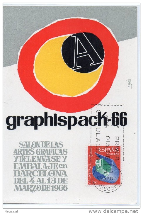 Tarjeta Maxima De1966 Graphispack - Altri & Non Classificati