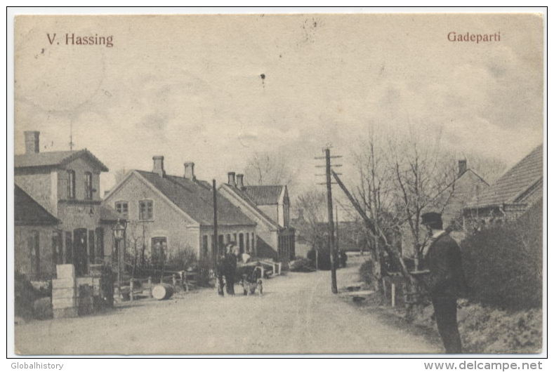 DENMARK - V.HASSING - GADEPARTI - STREET SCENE - Denmark