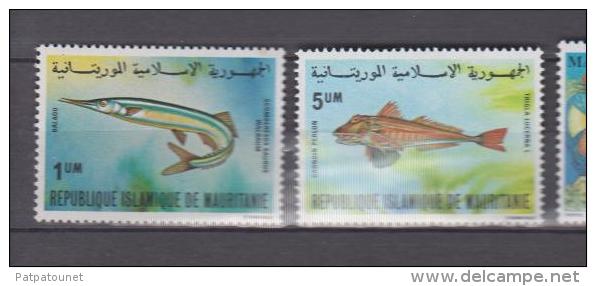 Mauritanie YV 481/2 N 1981 Poissons - Poissons