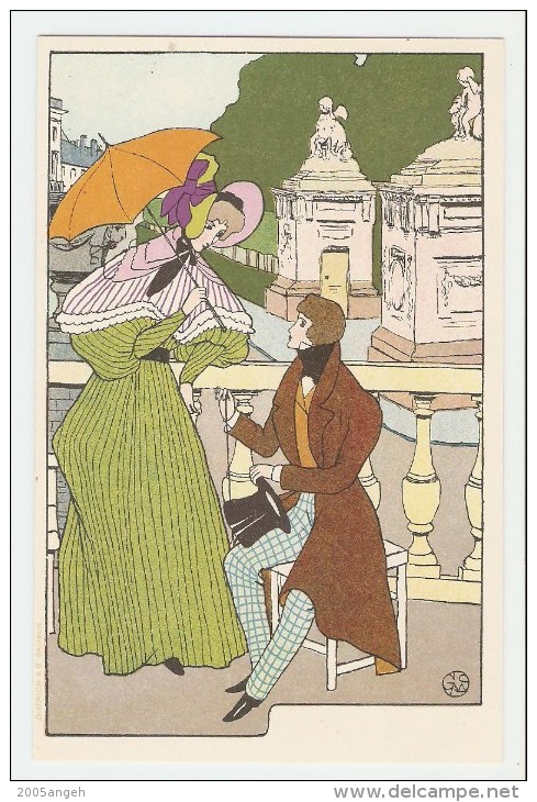 Stevens Gustave Max - Série de 11 très belles cartes - Diétrich & Cie Bruxelles