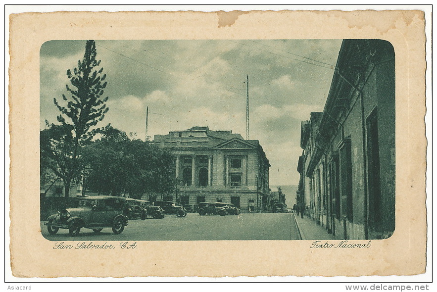 San Salvador Teatro Nacional Edicion Caminos Foto Jacob Carros Cars - El Salvador