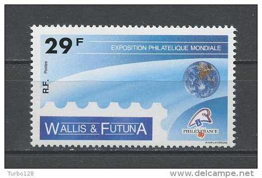 WALLIS FUTUNA 1989 N° 389 ** Neuf = MNH Superbe Cote 1.10 € Philexfrance 89 - Unused Stamps