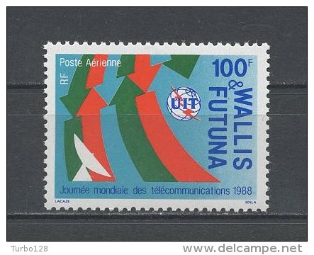 WALLIS FUTUNA 1988 PA N° 162 ** Neuf = MNH Superbe Cote: 3.20 € Télécommunications UIT - Unused Stamps