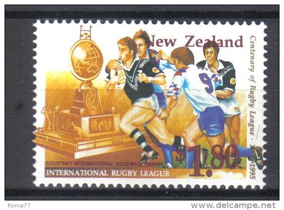 W258 - NUOVA ZELANDA ,  Yvert N. 1376  **  MNH  Rugby - Ongebruikt