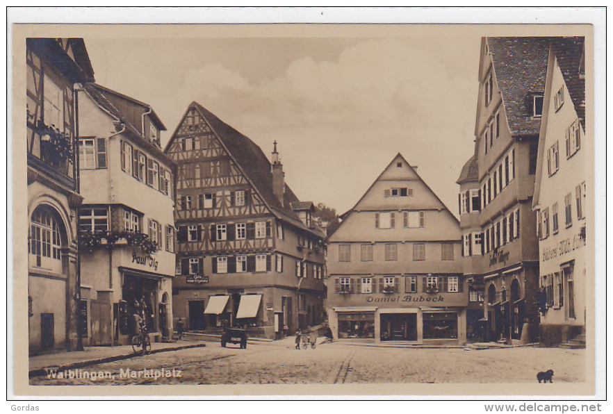 Germany - Waiblingen - Marktplatz - Waiblingen