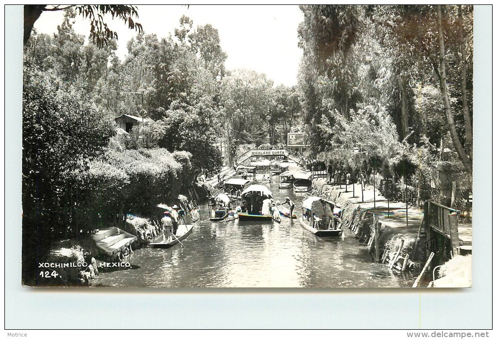 MEXICO  - Xochimilco (carte Photo ). - Mexique