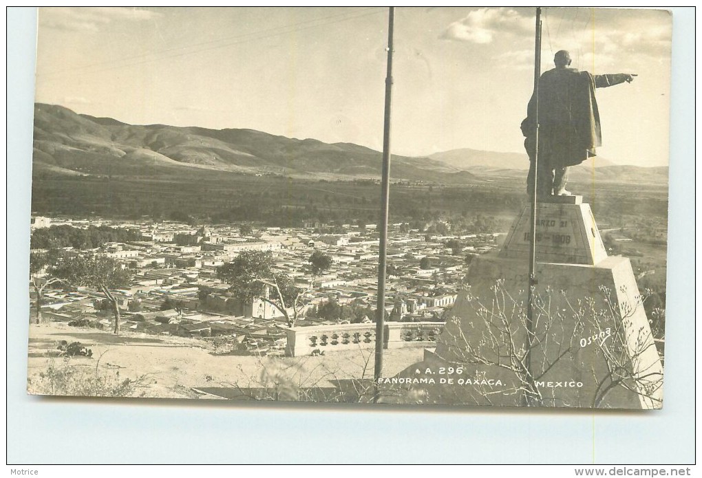 MEXICO  Panorama De Oaxaca (carte Photo ). - Mexique