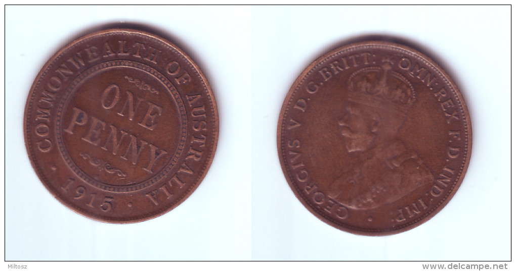 Australia 1 Penny 1915 H - Penny