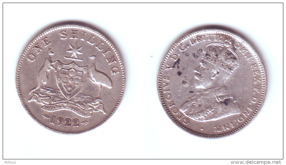 Australia 1 Shilling 1922 (m) - Shilling