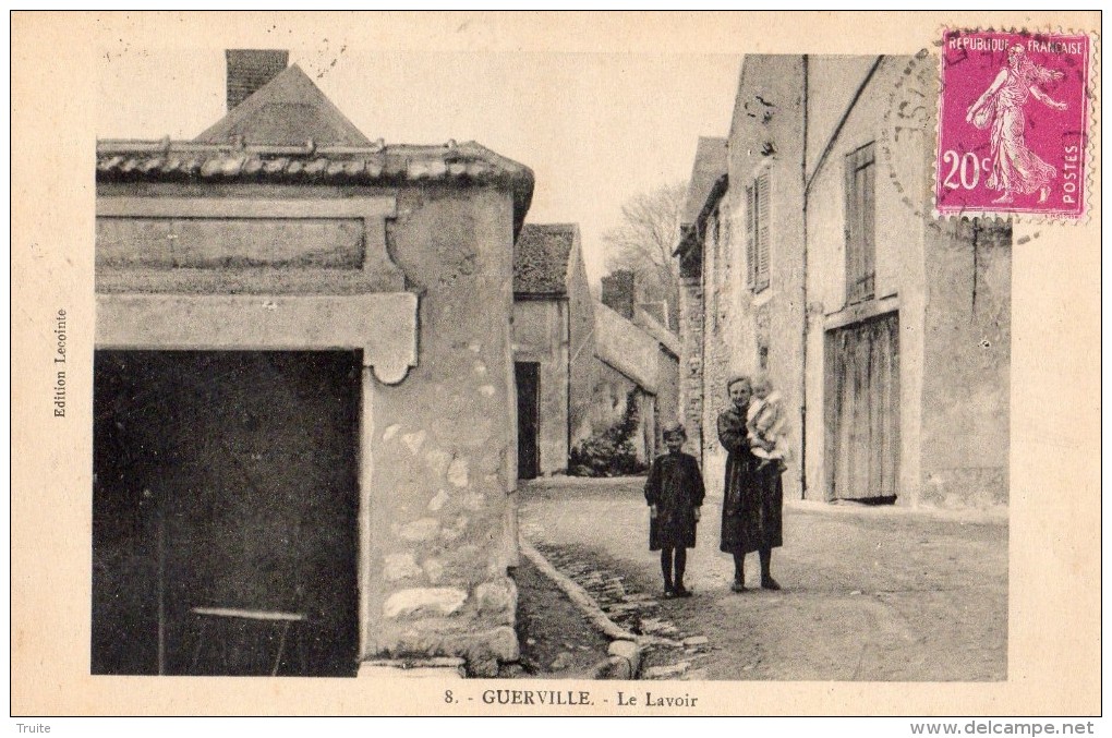 GUERVILLE LE LAVOIR ANIMEE - Guerville