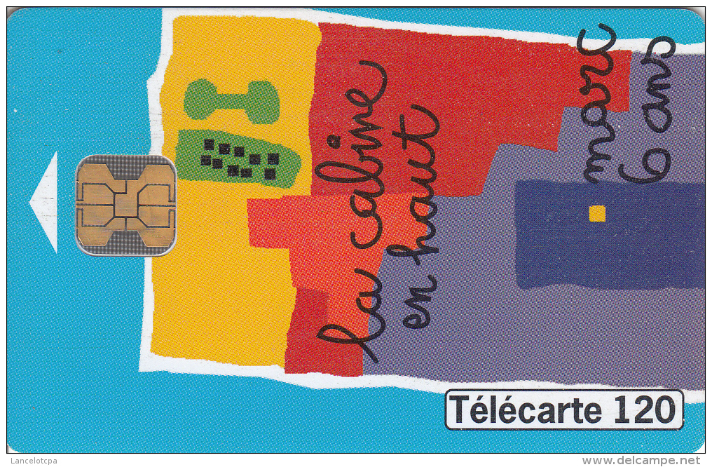 TELECARTE 120 UNITES / COLLECTION DESSINS D'ENFANT - CABINE N°8 MARC 6 ANS - 600 Agences