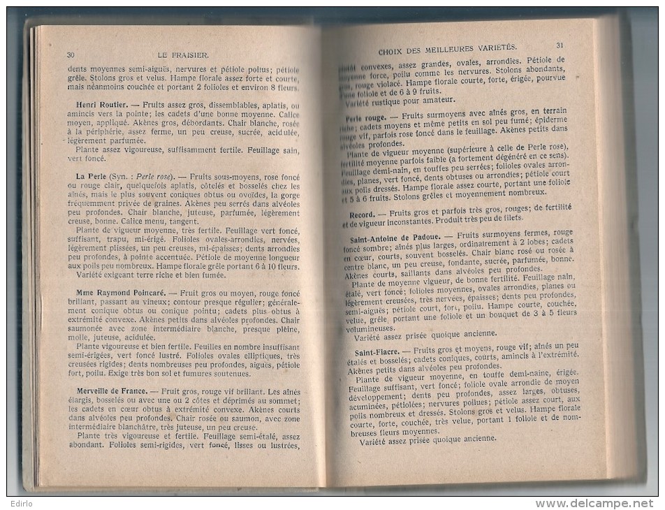 Encyclopedie Des Connaissances Agricoles -éd 1942 180pages - TB - Natualeza