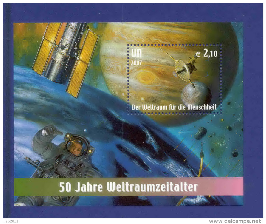 UN Vienna 2007 Michel # 50 Souvenir Sheet,  MNH ** - Blocs-feuillets