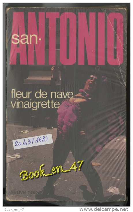 {74422} San-Antonio, Fleur De Nave Vinaigrette. 20/03/1981 . " En Baisse " - San Antonio