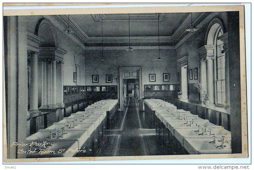 ENGLAND SOMERSET BATH PRIOR PARK ROOM ,ST.PETER'S PHOTOG.MARSHALL KEENE ,SUSSEX,OLD POSTCARD - Bath