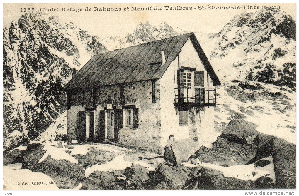 St-Etienne-de-Tinée. Chalet-Refuge De Rabuons. - Saint-Etienne-de-Tinée