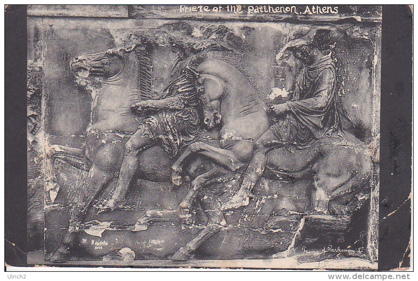 CPA Athens - Frieze Of The Parthenon (4492) - Griechenland