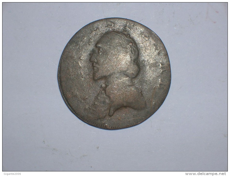 Token Half Penny North Wales ShaKespeare. 1792 (5317) - B. 1/2 Penny