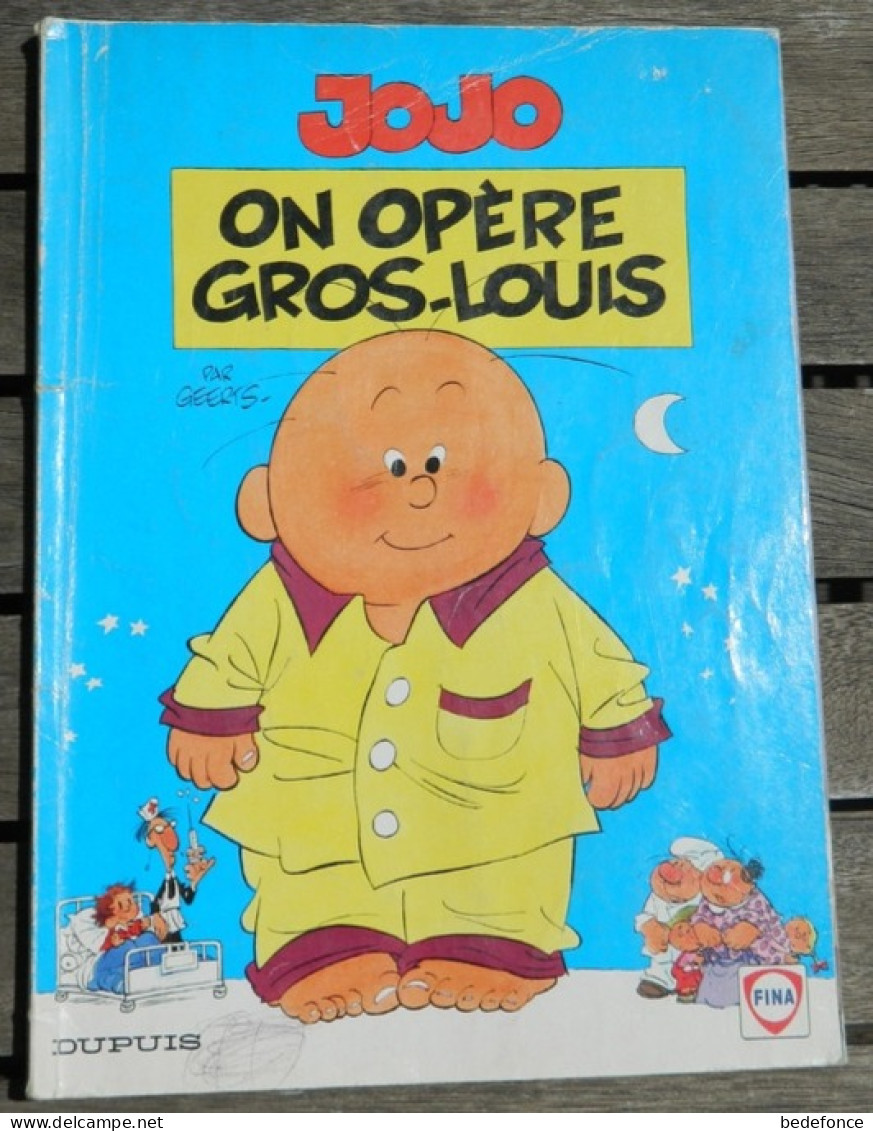 Jojo - 3 - On Opère Gros-Louis - Geerts - Jojo