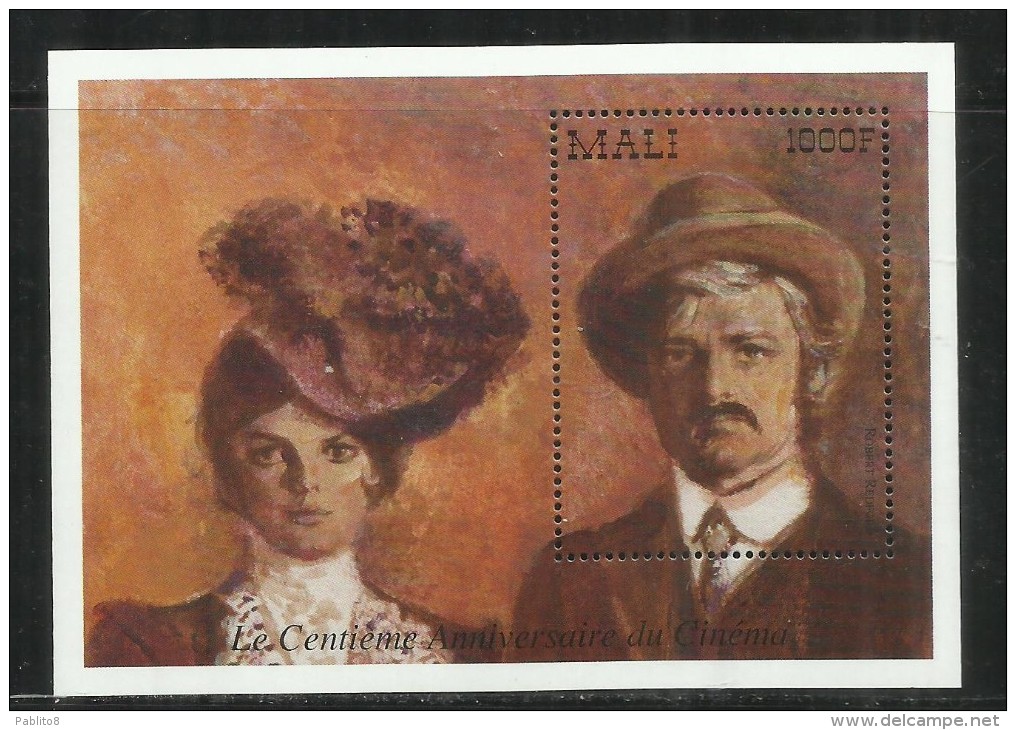 MALI 1995 1996 Liv Ulman Et Ingar Bergman CENTENARY  100 YEARS CINEMA SHEET FOGLIETTO MNH - Mali (1959-...)