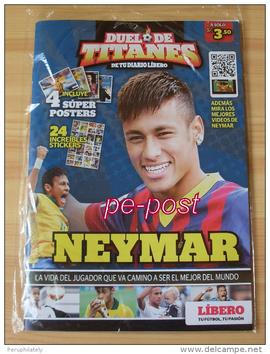 NEYMAR , MAGAZINE, PERU - Livres