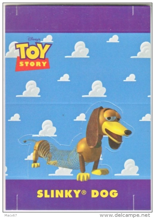 DISNEY  TOY  STORY   POP OUT CARD     1995  HASBRO, INC. - Disney