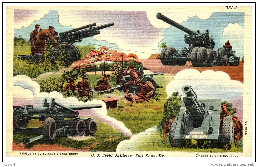 11944    KY Fort Knox  U S Field Artilery - Equipment