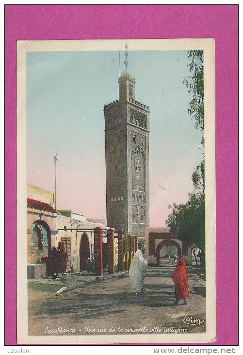 MAROC Casablanca Nouvelle Ville Indigene (44) - Casablanca