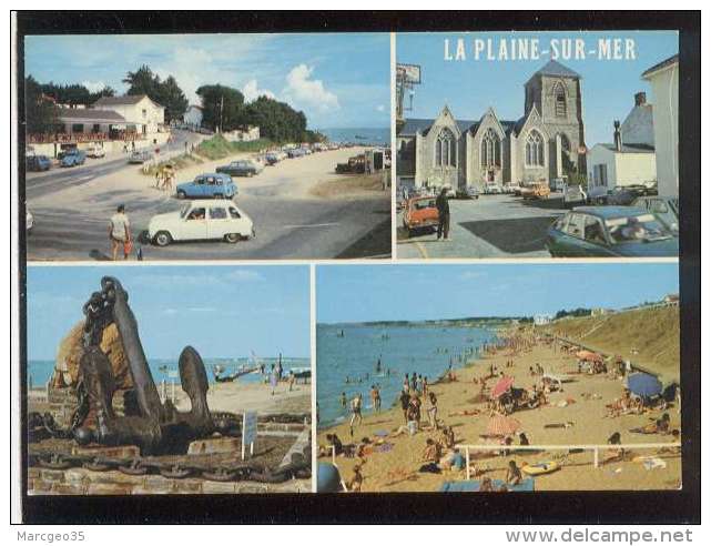 44 La Plaine Sur Mer  Multivue Le Bourg Port Giraud La Tara Le Cormier édit. Adia N° 463 - La-Plaine-sur-Mer