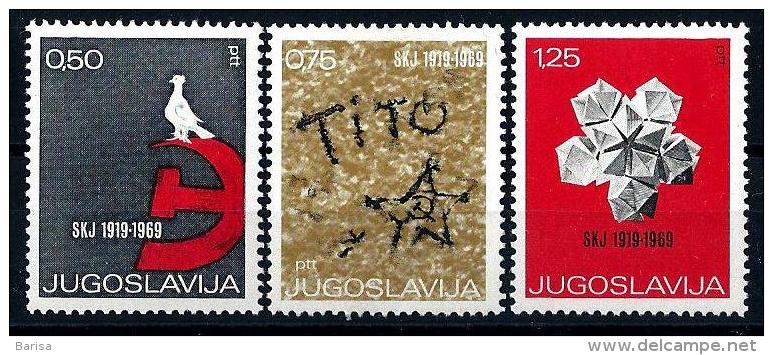 Yugoslavia 1969: Mi. No, 1318/20 MNH(**) - Ongebruikt