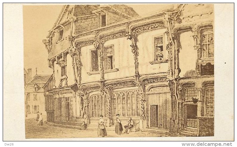 Bourges - Lot de 9 mini cartes (10 x 6 cm) - Illustrations: Cathédrale, Maisons Jacques Coeur, Louis XI, Reine Blanche..