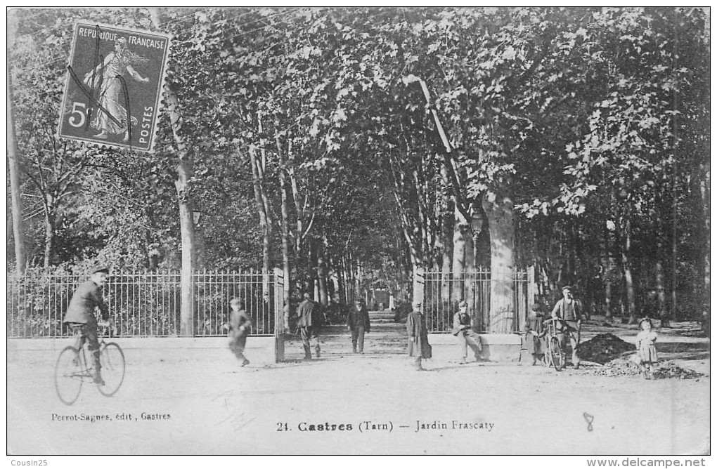 81 CASTRES - Jardin Frascaty - Castres