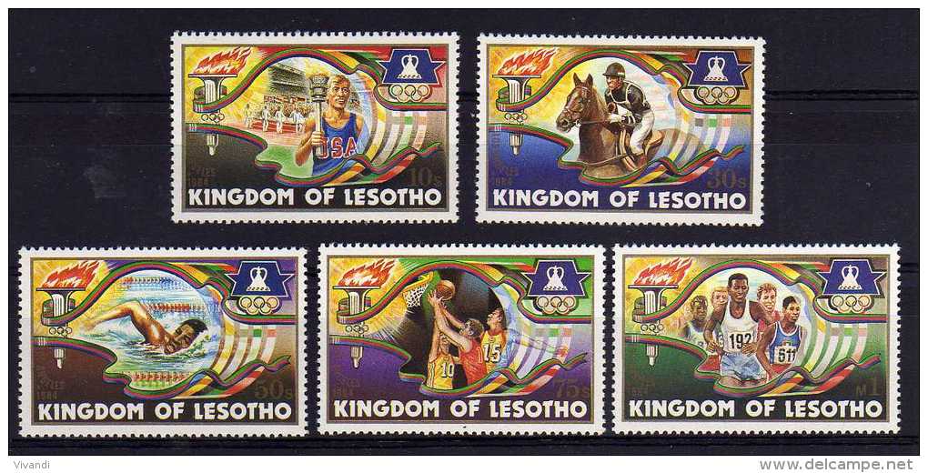 Lesotho - 1984 - Olympic Games - MNH - Lesotho (1966-...)