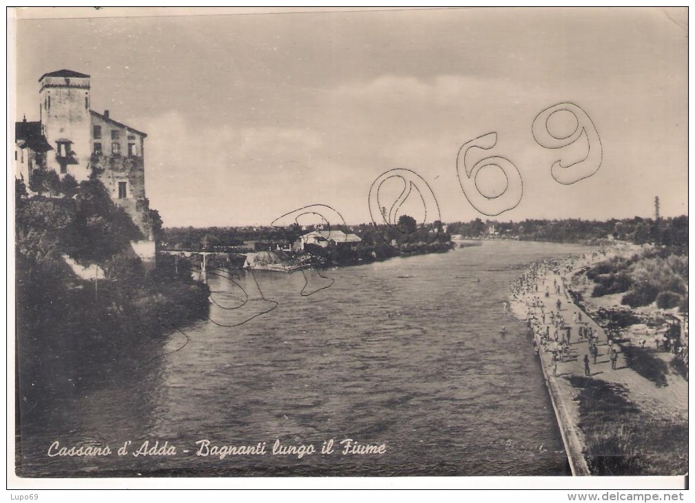 Milano - Cassano D'Adda - Bagnanti Lungo Il Fiume - Milano