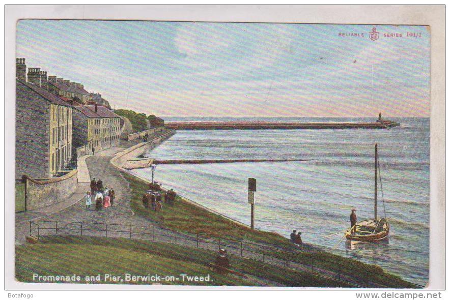 CPA PROMENADE AND PIER BERWICK,on TWEED - East Lothian