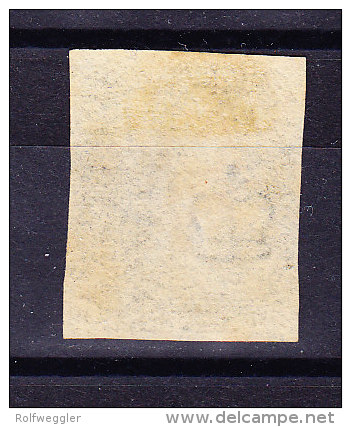 SG #1 - One Penny Black 1840 Gestempelt Platte VI Re-Entry - Gebraucht