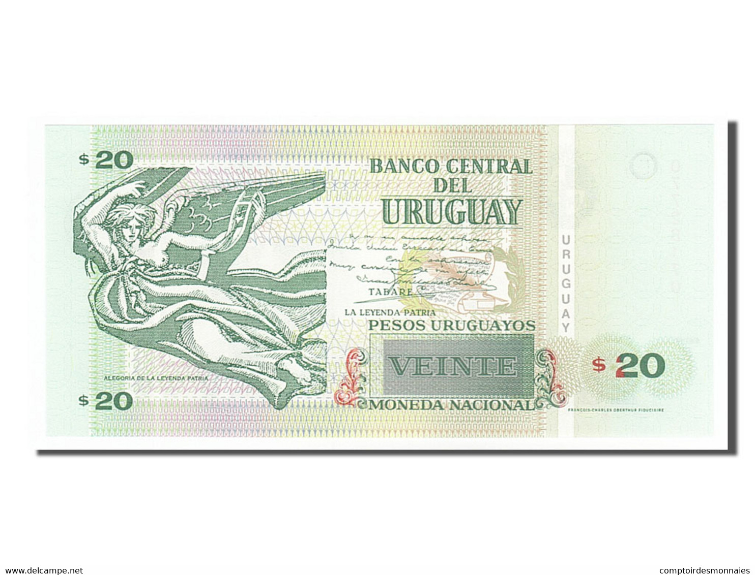 Billet, Uruguay, 20 Pesos Uruguayos, 2008, NEUF - Uruguay