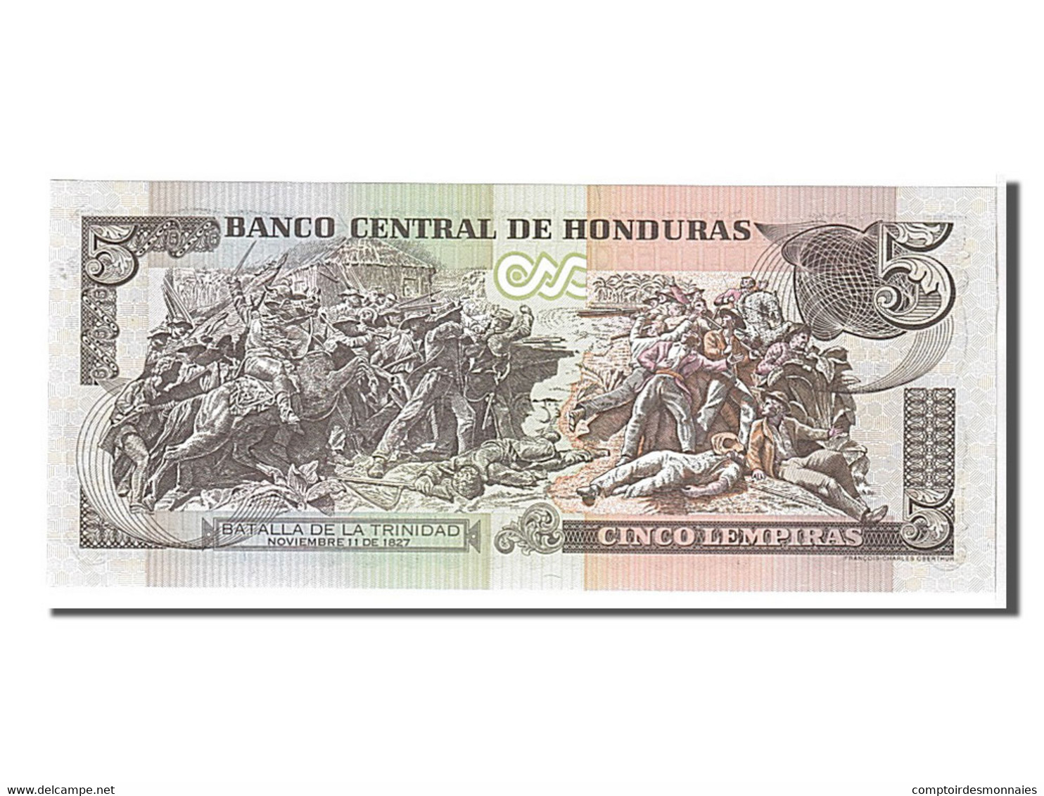 Billet, Honduras, 5 Lempiras, 2006, KM:91a, NEUF - Honduras