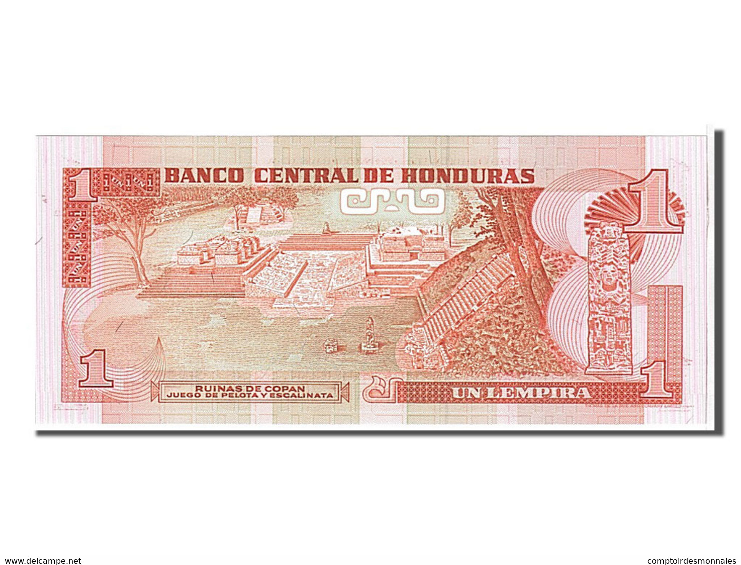 Billet, Honduras, 1 Lempira, 1989, KM:68a, NEUF - Honduras