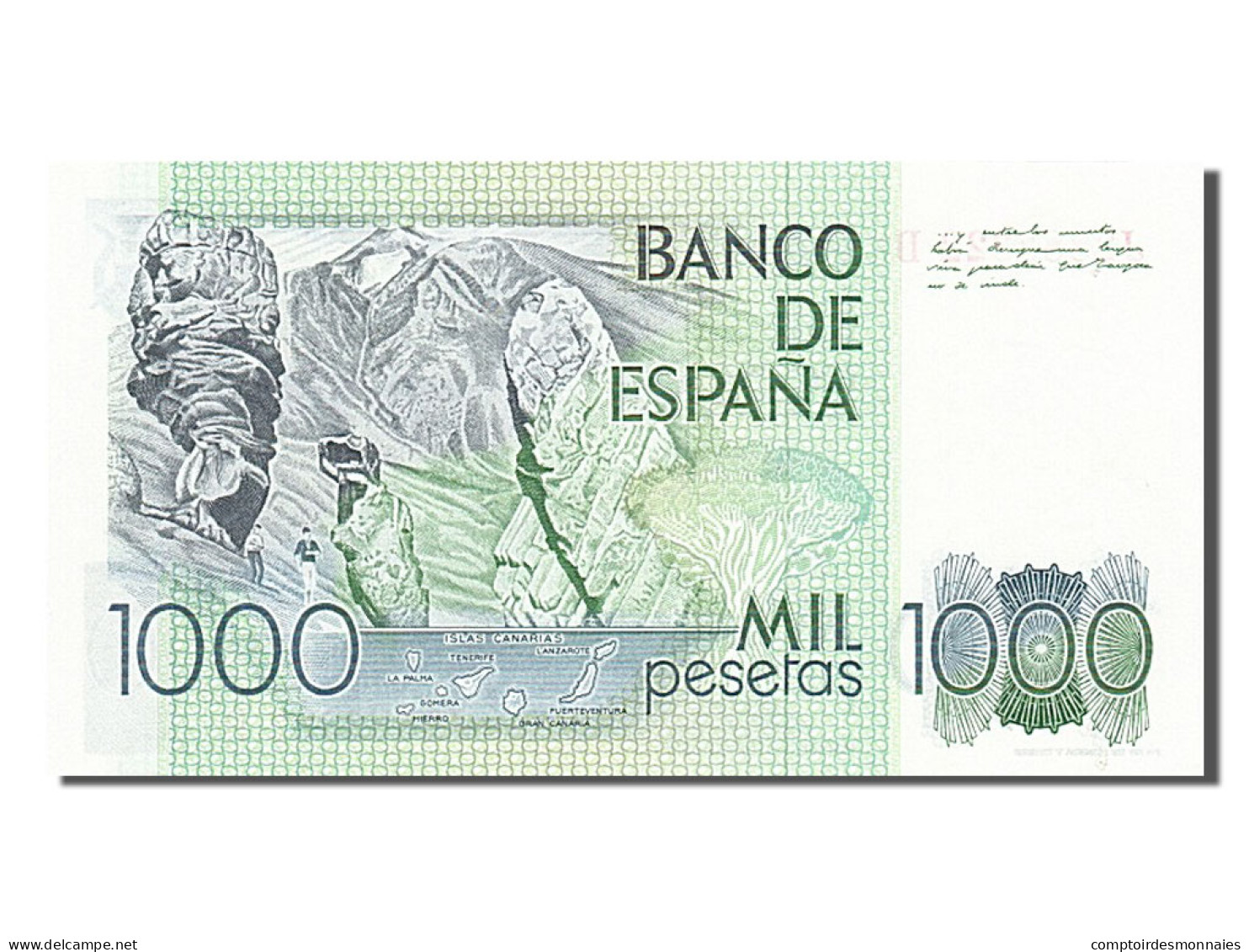 Billet, Espagne, 1000 Pesetas, 1979, 1979-10-23, SPL - [ 4] 1975-… : Juan Carlos I