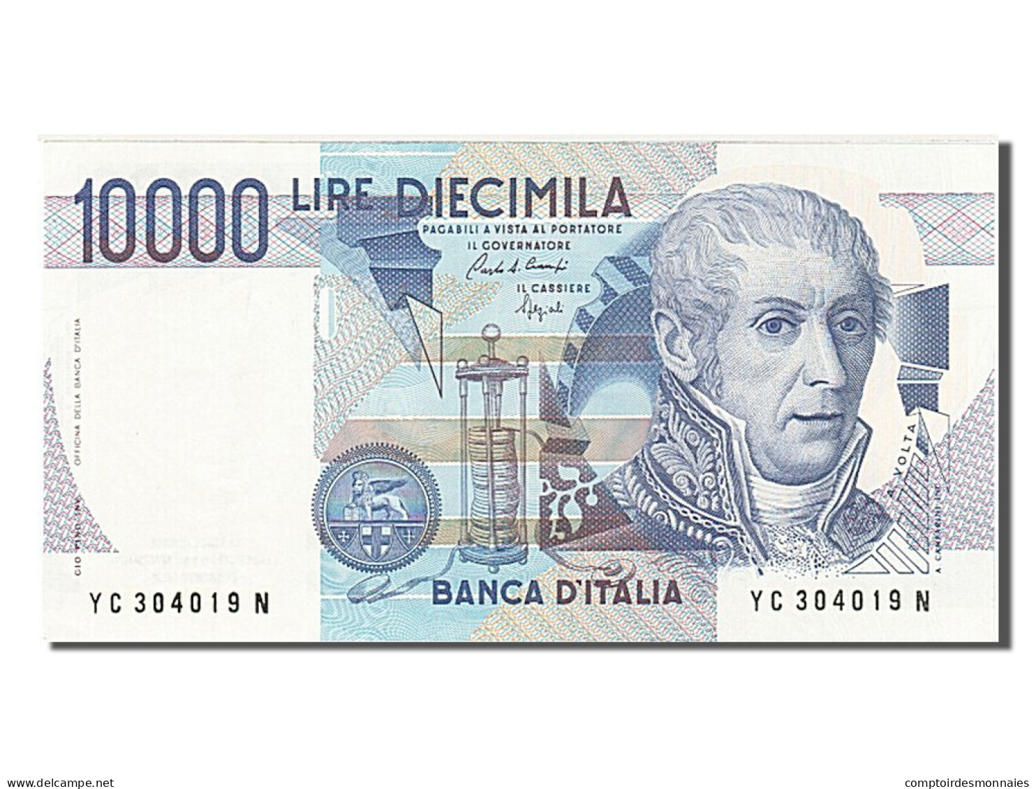 Billet, Italie, 10,000 Lire, 1984, 1984-09-03, SUP+ - 10.000 Lire