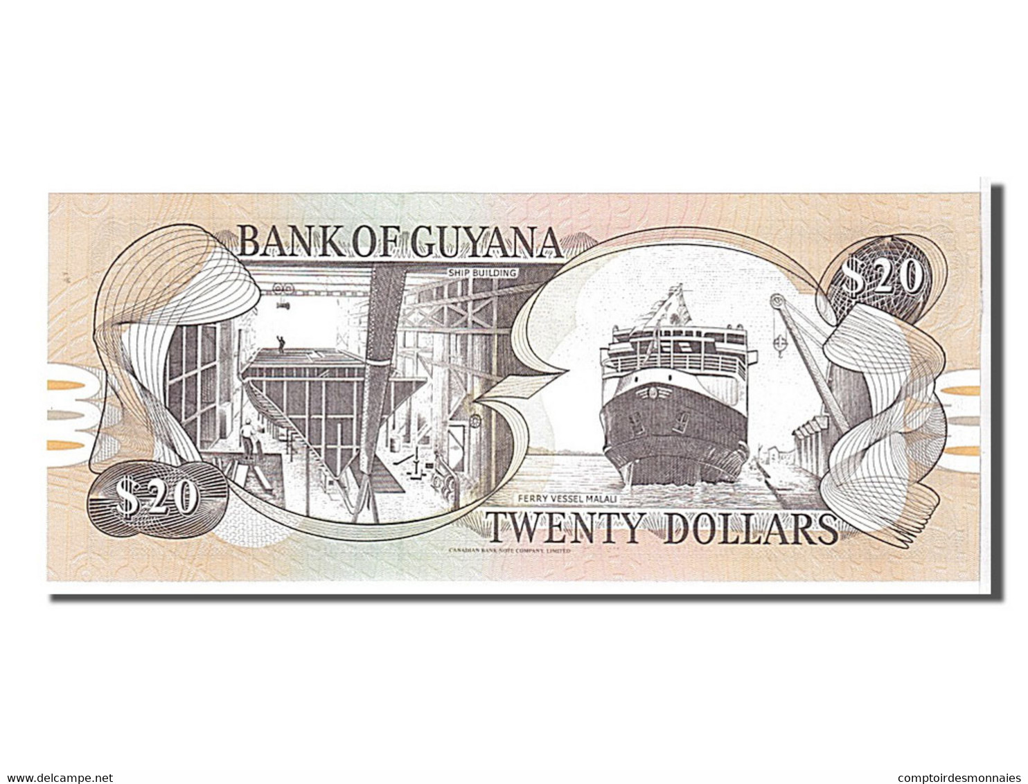 Billet, Guyana, 20 Dollars, 1996, KM:30e, NEUF - Guyana