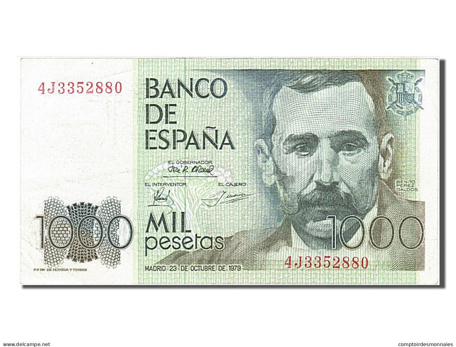 Billet, Espagne, 1000 Pesetas, 1979, 1979-10-23, TTB+ - [ 4] 1975-… : Juan Carlos I